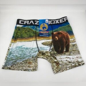 Crazy Boxer men’s soft touch boxer Briefs 
Small